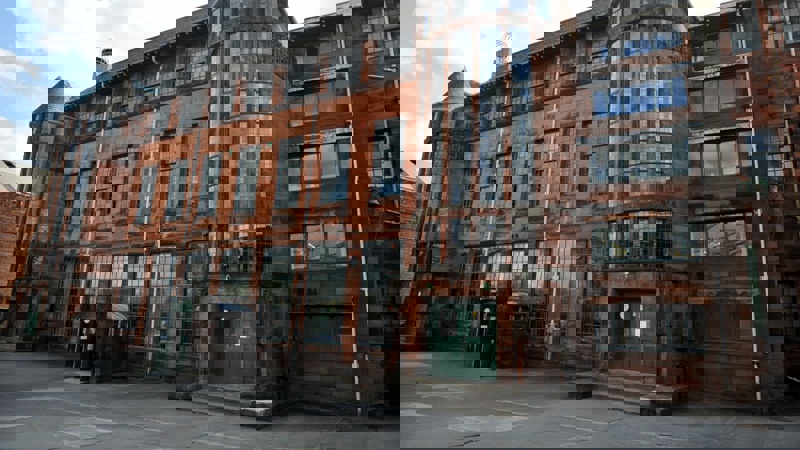 Scotland Street School Museum exterior day